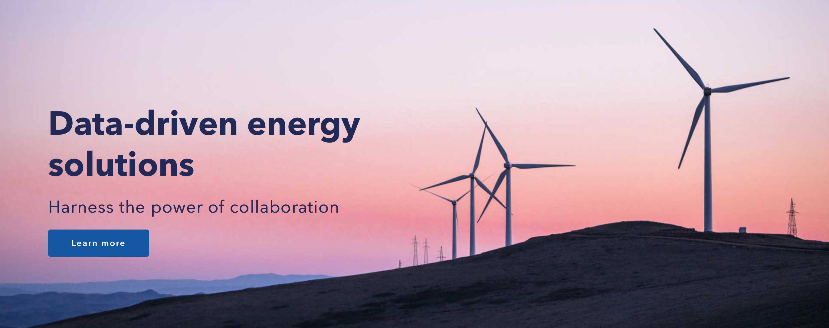 Header - Data-driven energy solutions
